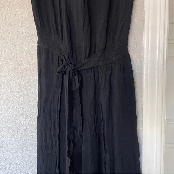 Vici Off Shoulder Strapless Wide Leg Jumpsuit Size L NWT - Picture 11 of 15